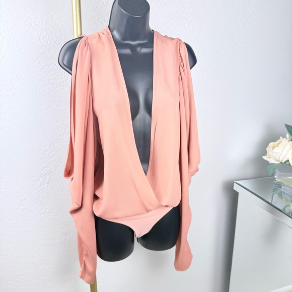 Silvia Tcherassi Tops - Silvia Tcherassi Hoshi Blouse Bodysuit Canyon Rose Small